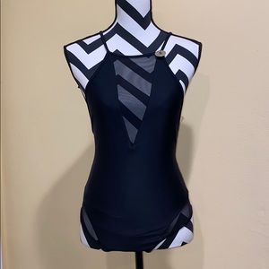 Black One Piece Swimsuit